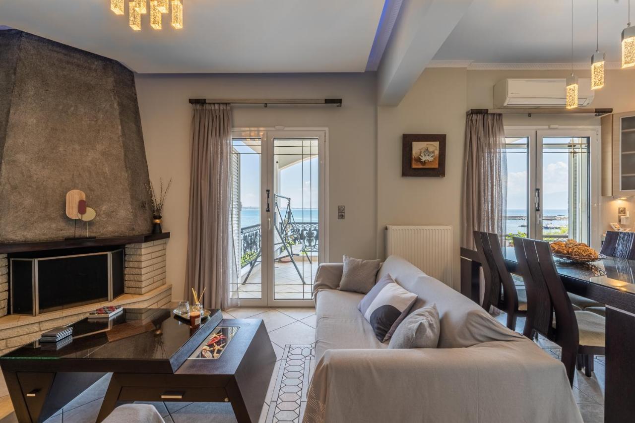 Appartamento Bay View House Petalídhion Esterno foto